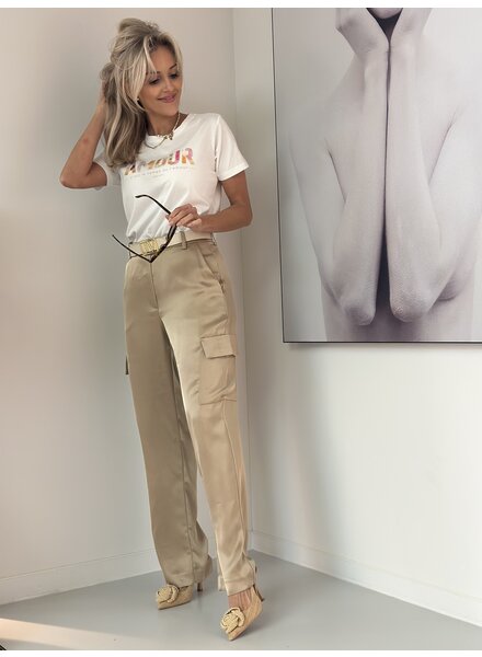 ES Cargo Satin Trousers