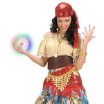 kristallen bol met licht