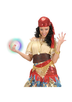 kristallen bol met licht