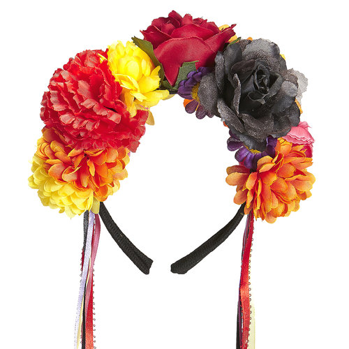 hoofband bloemen