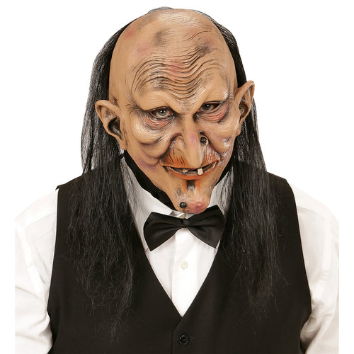 masker heks/butler met haar