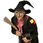 masker heks/butler met haar