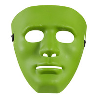 masker anonym groen
