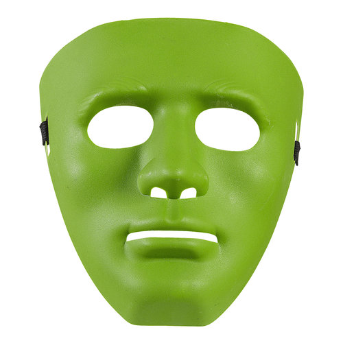 masker anonym groen