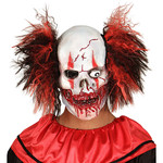 masker bloederige clown met haar