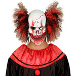 masker bloederige clown met haar