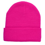 beanie neon rose