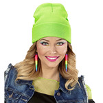 beanie neon groen
