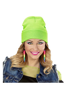 beanie neon groen