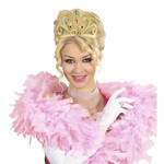 prinsessenkroon zilver met diamanten, goud