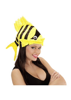 hoed tropische vis, geel