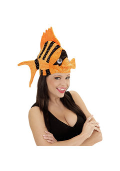hoed tropische vis, oranje
