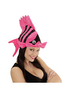 hoed tropische vis, rose