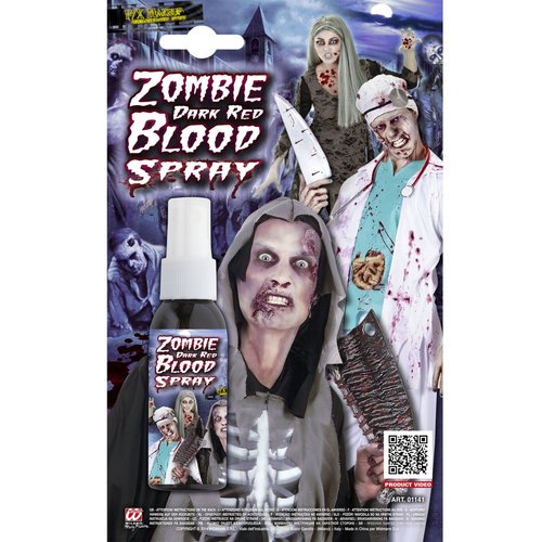 zombie bloedspray, rood 48ml