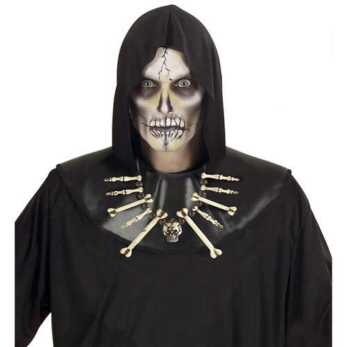 ketting schedel met botten