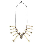 ketting schedel met botten