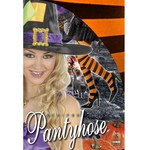 panty gestreept, oranje/zwart