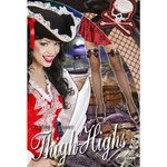 vistnetpanty piraat met schedels