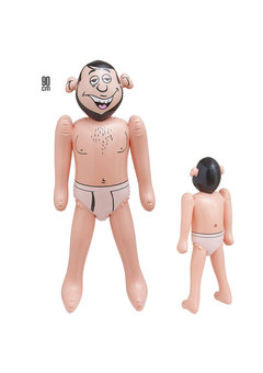 opblaasbare man