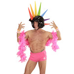 obplaasbare meerkleurige helm