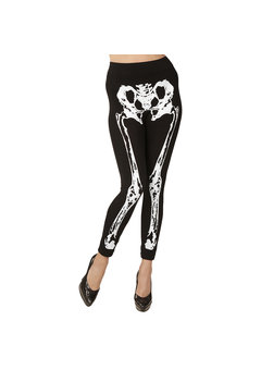 leggings skelet s/m