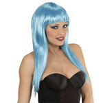 pruik, vogue azuur blauw