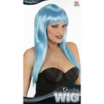 pruik, vogue azuur blauw