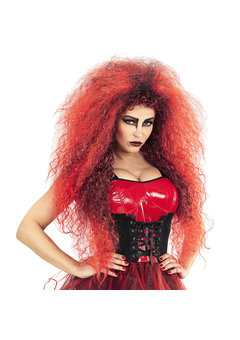 pruik, wilde duivel