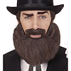 baard en snor bruin
