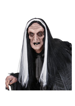 masker heks met haar