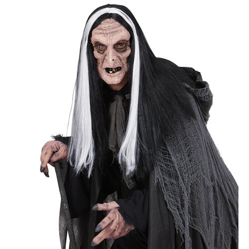 masker heks met haar