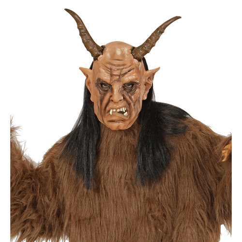 masker duivel met haar