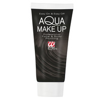 aqua make-up tube 30ml, zwart