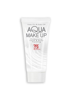 aqua make-up tube 30ml, wit