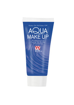 aqua make-up tube 30ml, blauw