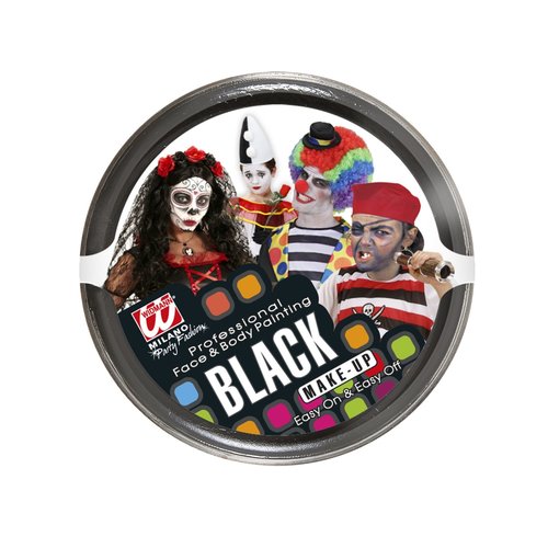 make-up in bakje 25gr, zwart