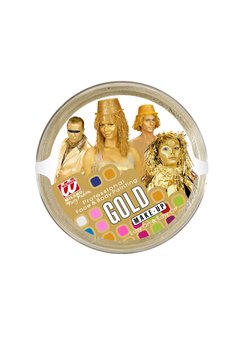 make-up in bakje 25gr, goud