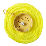 lampion met licht 15cm, geel