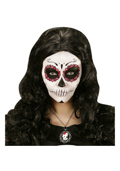 set van 40 oog edelstenen, rood/rose