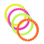 set van 4 neon ringen