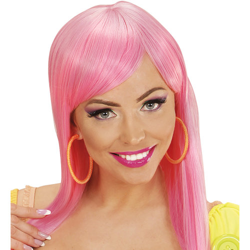 oorbellen neon oranje