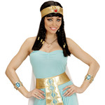 slangenring van goud met rode steen ogen