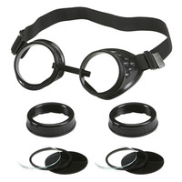 bril vliegenier met meerdere lenzen