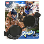 bril vliegenier met meerdere lenzen