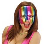 oogmasker regenboog kinloos metalic