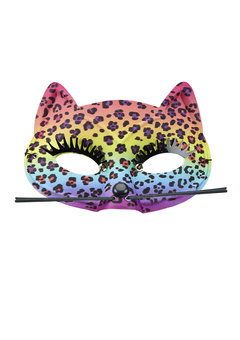 oogmasker luipaard regenboog