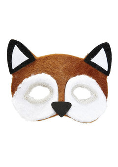 plushe oogmasker, vos