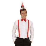 pailletten mini hoedje met 2 belletjes en strikje