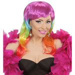 pruik, fashion regenboog
