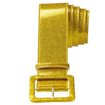 riem glitter 120cm, goud